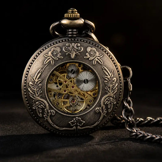Mechanisch zakhorloge met houten skelet - Univers Gousset