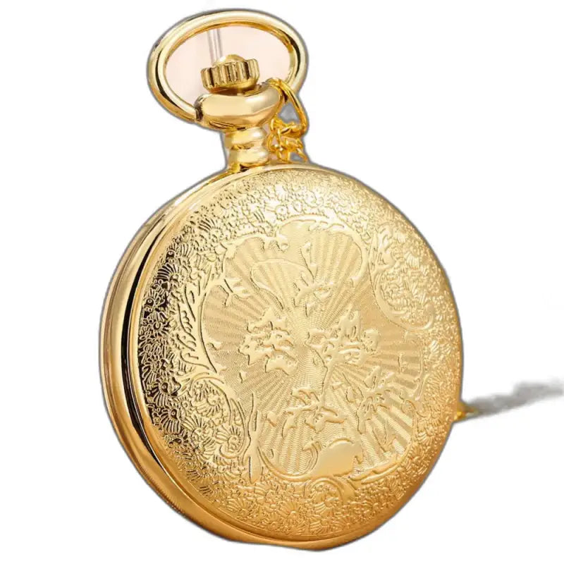 Zakhorloge versierd met goud, chique bijenketting voor dames om te dragen