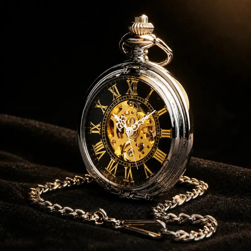 Double Hunter mechanisch dameszakhorloge - Univers Gousset