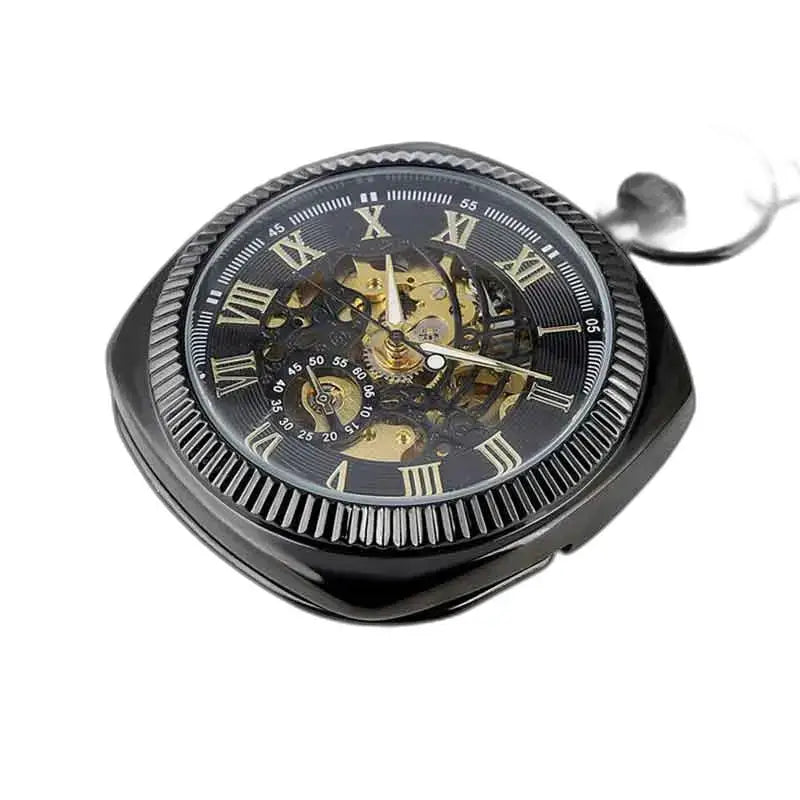 Modern herenzakhorloge met mechanisch mechanisme, elegant en klassiek