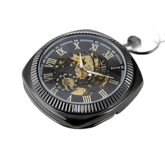 Modern herenzakhorloge met mechanisch mechanisme, elegant en klassiek