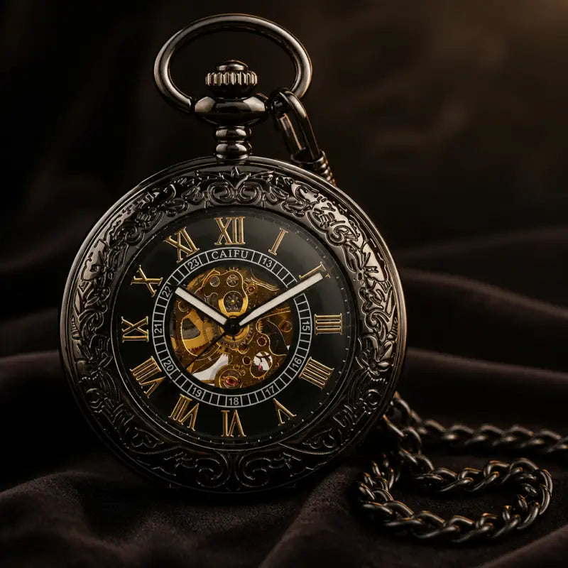 Automatisch demi-hunter-zakhorloge voor heren - Univers Gousset