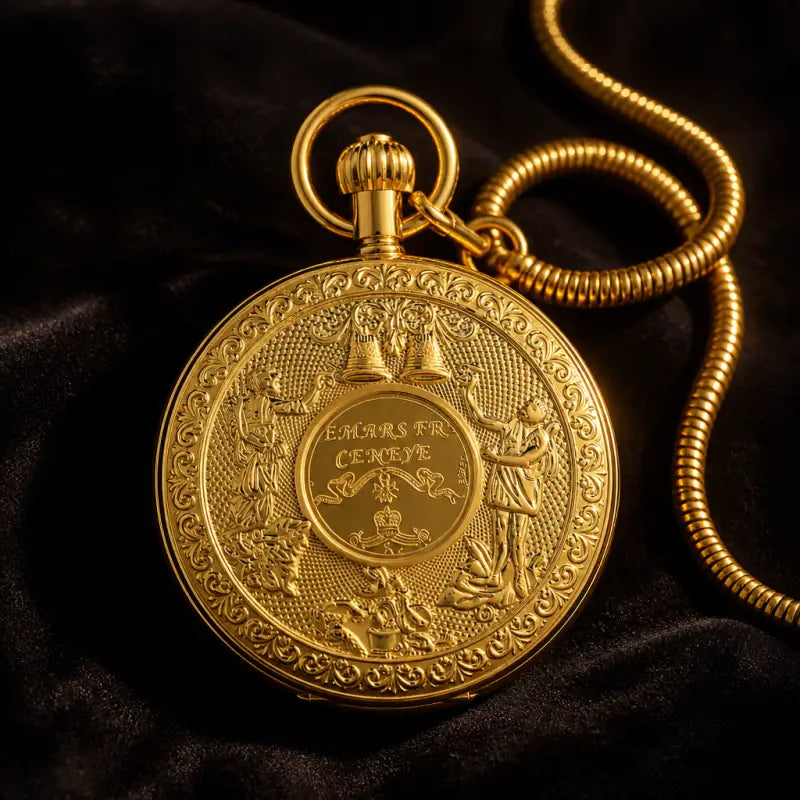 Mechanisch Demi-hunter-zakhorloge voor heren - Univers Gousset