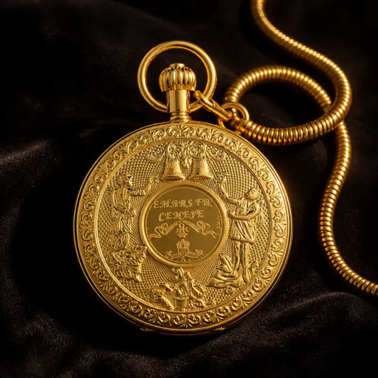 Mechanisch Demi-hunter-zakhorloge voor heren - Univers Gousset