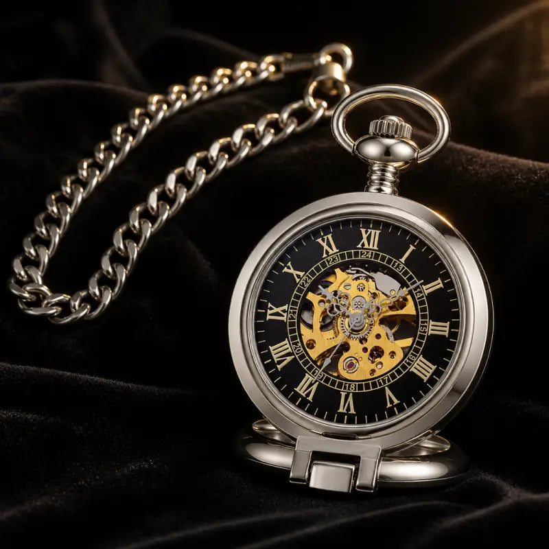 Klassiek mechanisch herenzakhorloge - Univers Gousset
