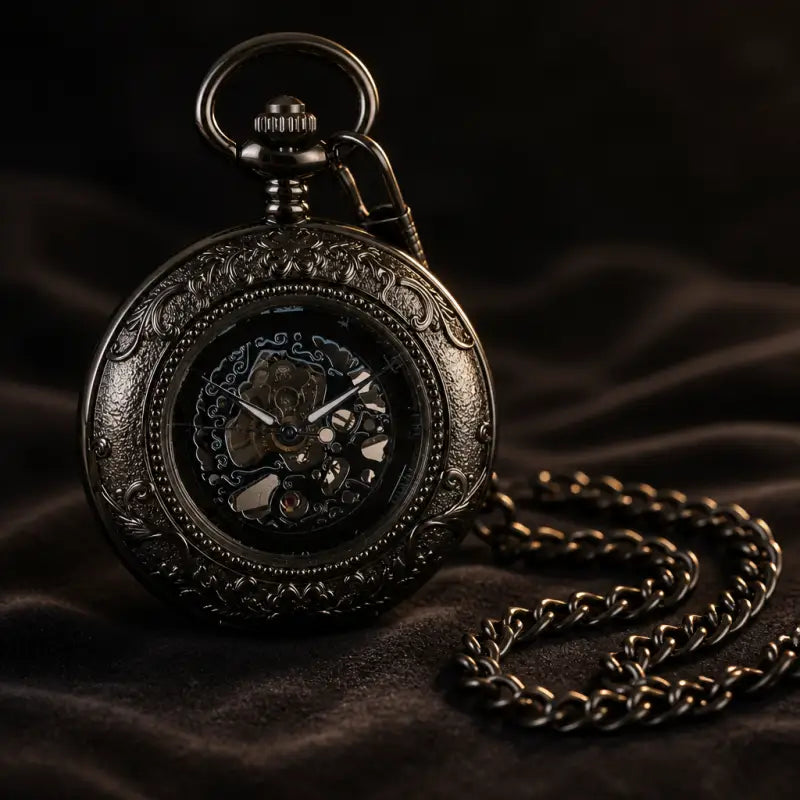 Mechanisch Demi-hunter-zakhorloge voor heren - Univers Gousset