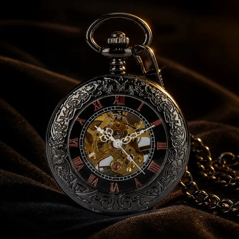 Mechanisch Demi-hunter-zakhorloge voor heren - Univers Gousset