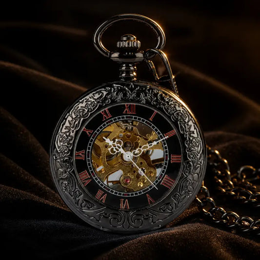 Mechanisch Demi-hunter-zakhorloge voor heren - Univers Gousset