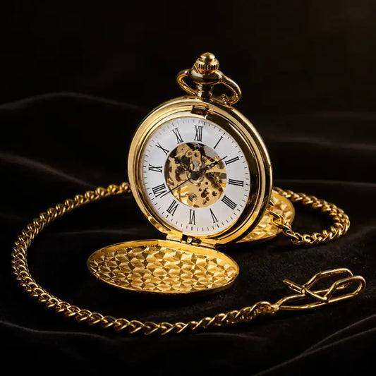 Double Hunter mechanisch herenzakhorloge - Univers Gousset
