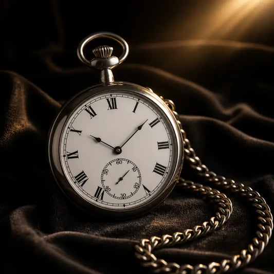 Mechanisch zakhorloge met open gezicht voor heren - Univers Gousset