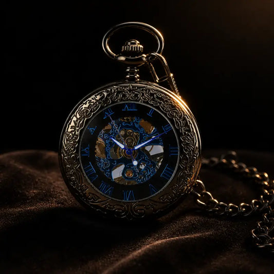 Mechanisch Demi-hunter-zakhorloge voor heren - Univers Gousset