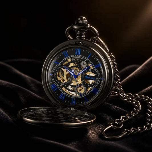 Hunter mechanisch zakhorloge met skelet - Univers Gousset