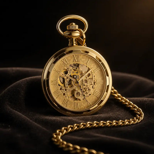 Mechanisch zakhorloge met open gezicht - Univers Gousset