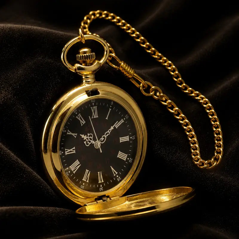 Romeins Half Hunter quartz zakhorloge - Univers Gousset
