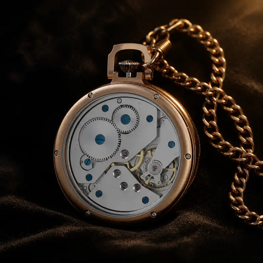 Mechanisch zakhorloge voor heren met open wijzerplaat - Univers Gousset