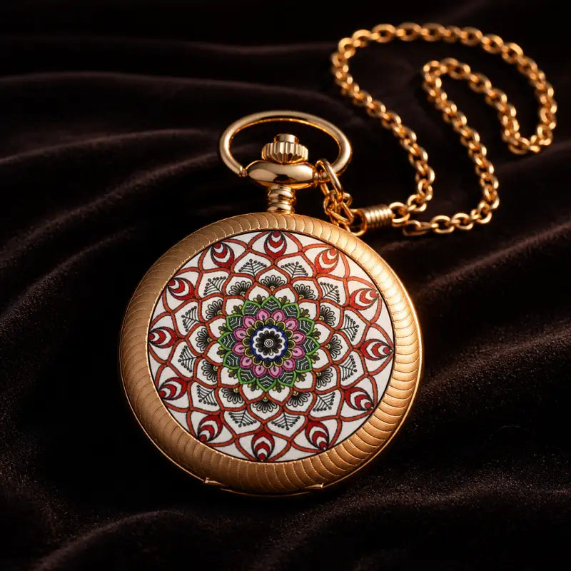 Kwartszakhorloge voor dames met draaischijf - Univers Gousset
