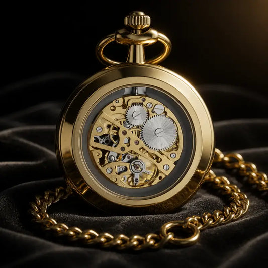 Mechanisch skelet herenzakhorloge - Univers Gousset