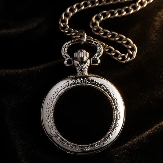 Aanpasbaar quartz zakhorloge met foto - Univers Gousset