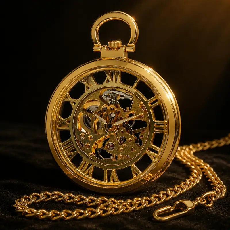 Mechanisch skelet herenzakhorloge - Univers Gousset