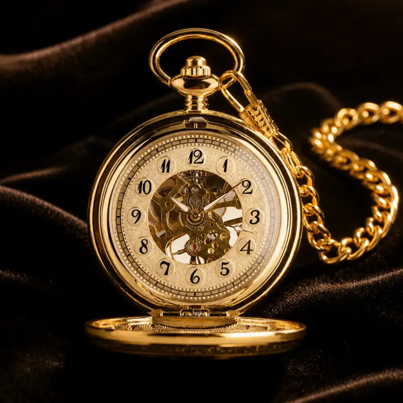 Mechanisch Demi-hunter-zakhorloge voor heren - Univers Gousset