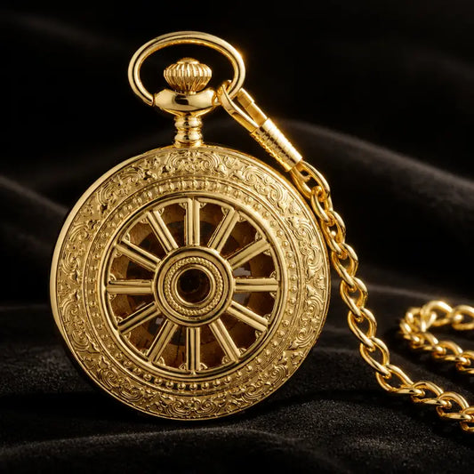 Opengewerkt mechanisch zakhorloge met skelet - Univers Gousset