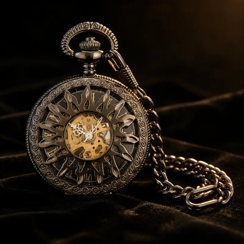 Mechanisch zakhorloge Demi-chasseur Soleil - Univers Gousset