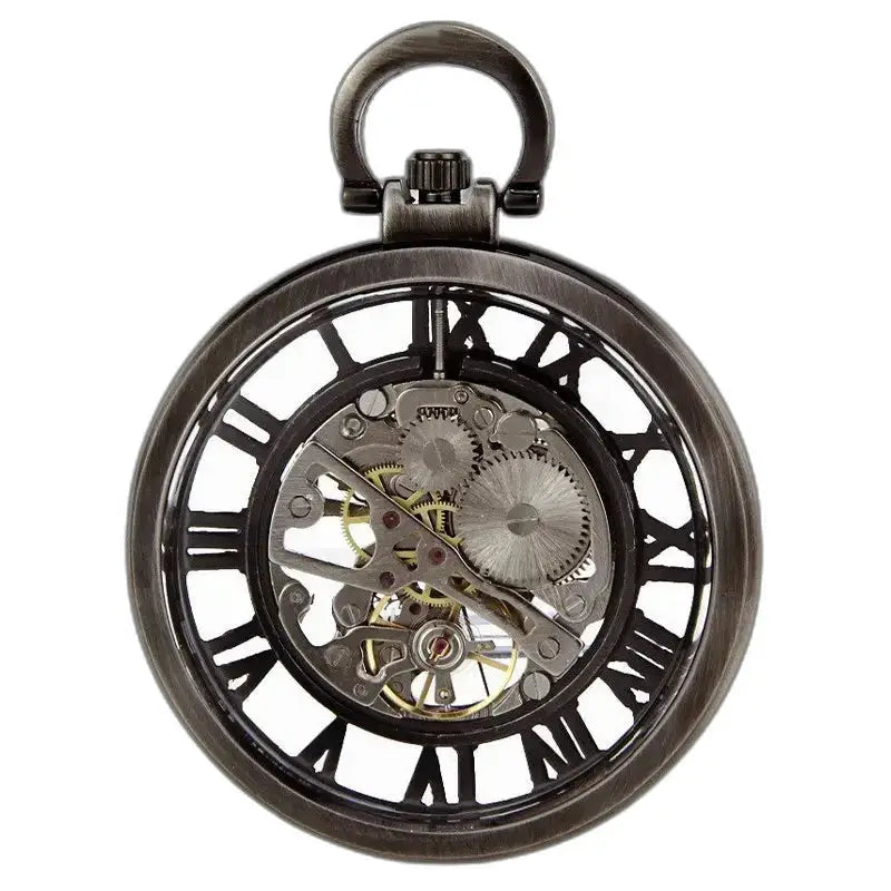 Automatisch skeletzakhorloge met zichtbaar mechanisme en elegant ontwerp