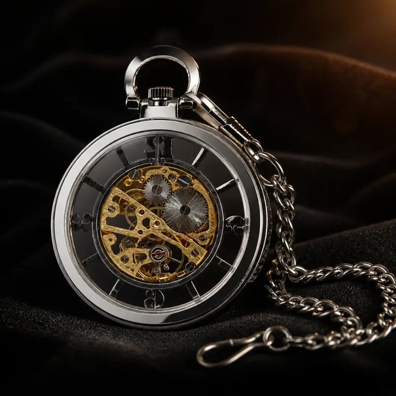 Mechanisch skelet herenzakhorloge - Univers Gousset