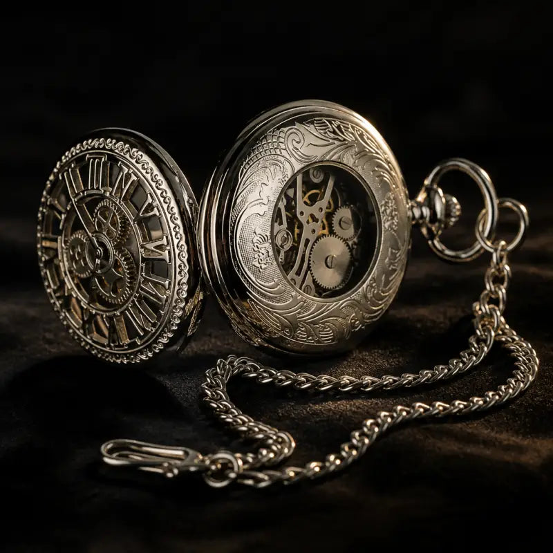 Mechanisch Demi-hunter-zakhorloge voor heren - Univers Gousset