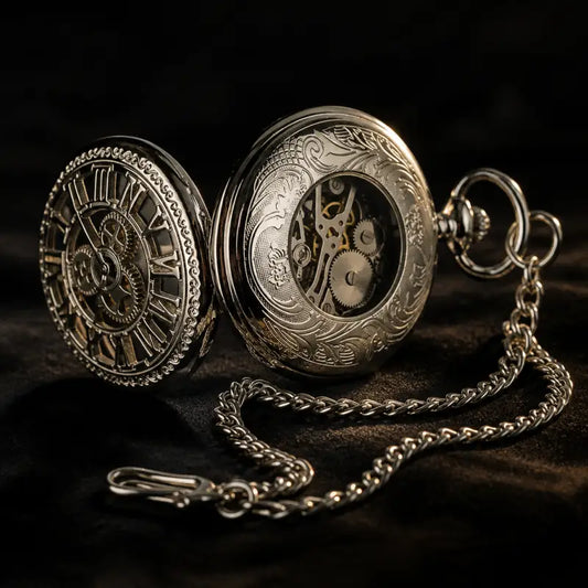 Mechanisch Demi-hunter-zakhorloge voor heren - Univers Gousset