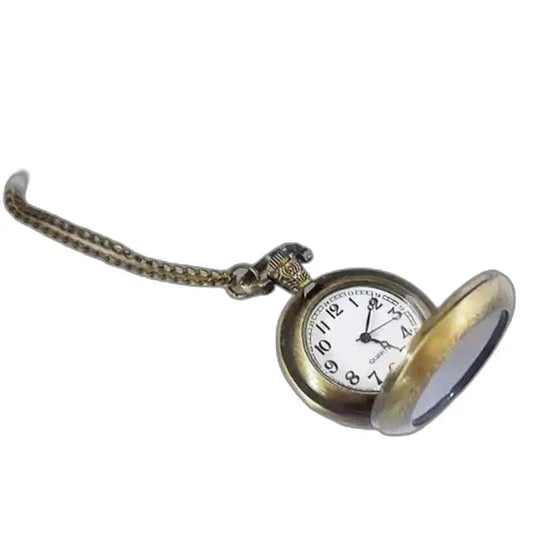 Elegant oud-Egyptisch hangerhorloge met ketting, perfect voor liefhebbers van antiek