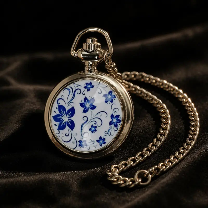 Keramiek hangend dameszakhorloge - Univers Gousset