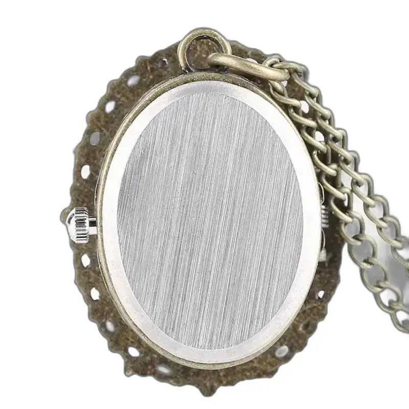 Vintage bronzen Elsa hangerhorloge met klassieke ontwerpen en elegante retro charme