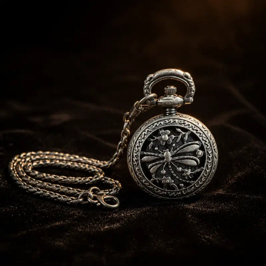 Dameszakhorloge met libellegravure - Univers Gousset