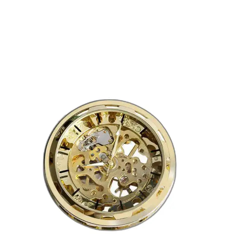 Cœur D’or Luxe zakhorloge met automatisch mechanisme in getint goud