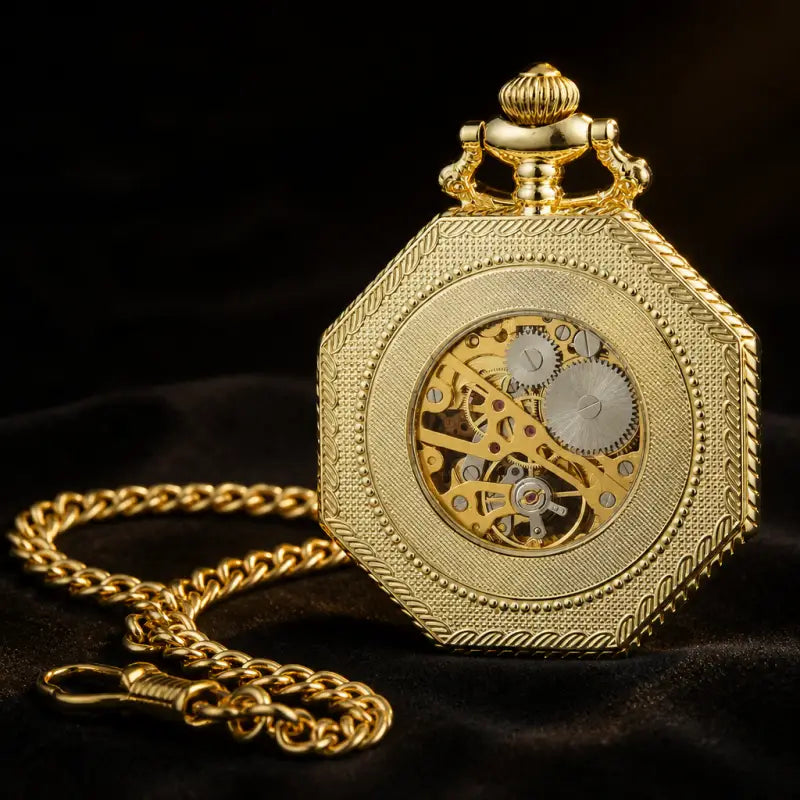 Mechanisch Demi-hunter-zakhorloge voor heren - Univers Gousset