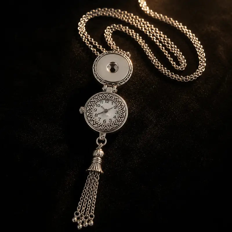 Zakhorloge dames ketting met hanger - Univers Gousset