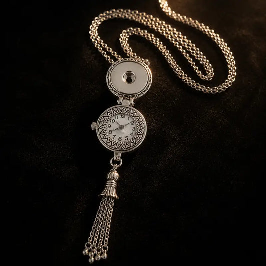 Zakhorloge dames ketting met hanger - Univers Gousset