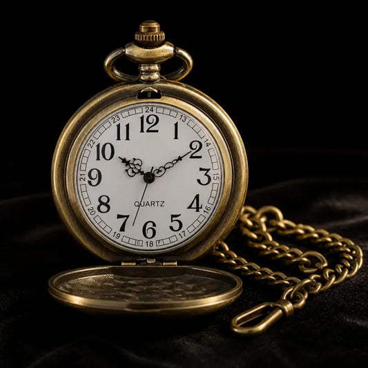 Vintage Steampunk quartz zakhorloge - Univers Gousset
