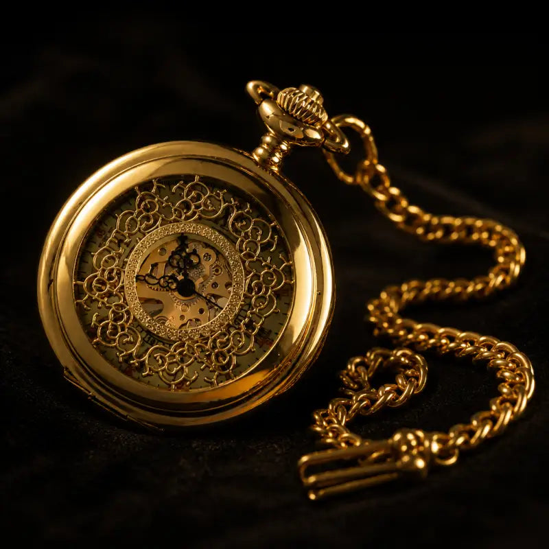 Steampunk Half-Hunter mechanisch zakhorloge - Univers Gousset